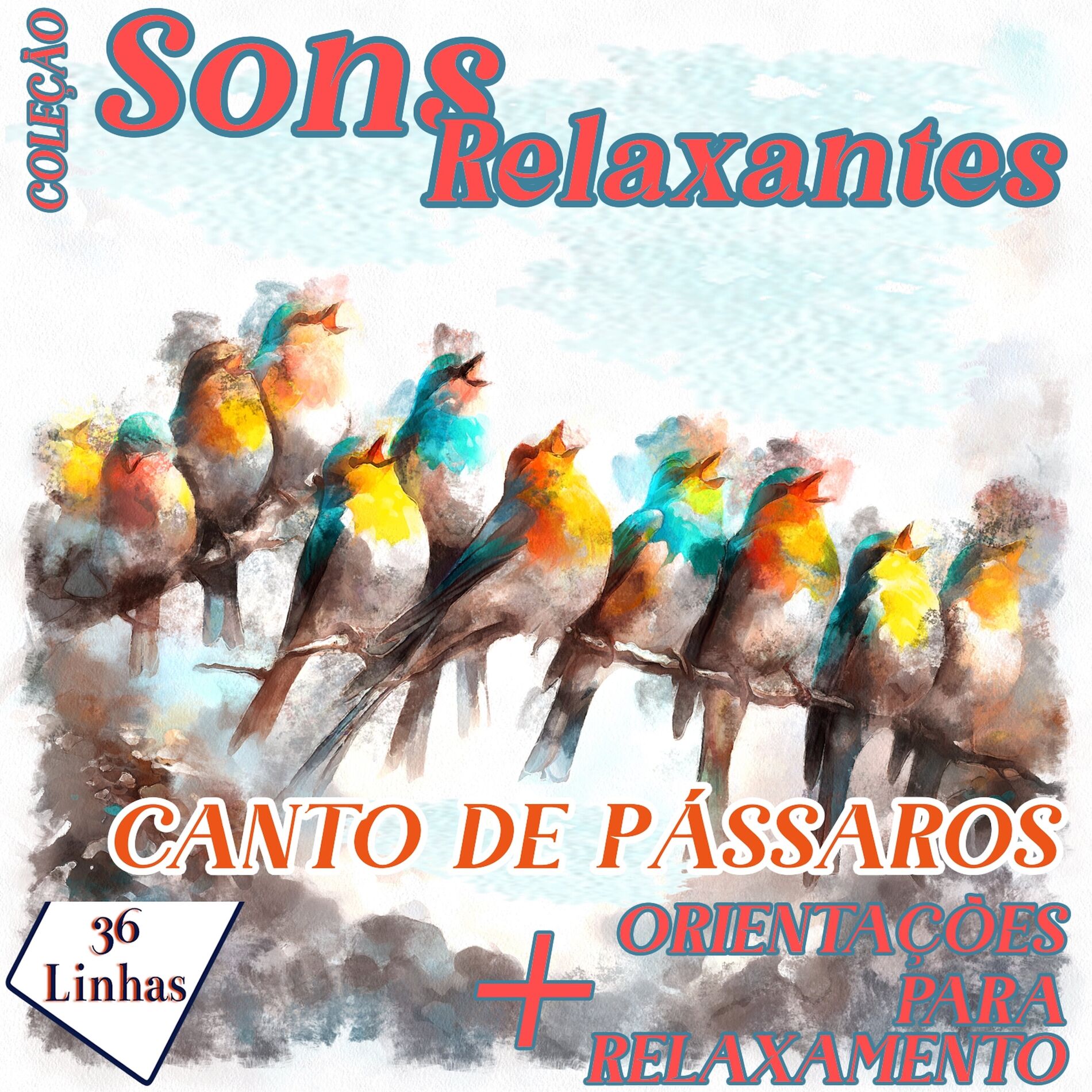 Album cover of Coleção Sons Relaxantes - canto de pássaros