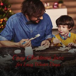 Cover of Cozy Christmas Jazz for Lazy Winter Days (Warm Music with Saxophone & Bells Sounds)