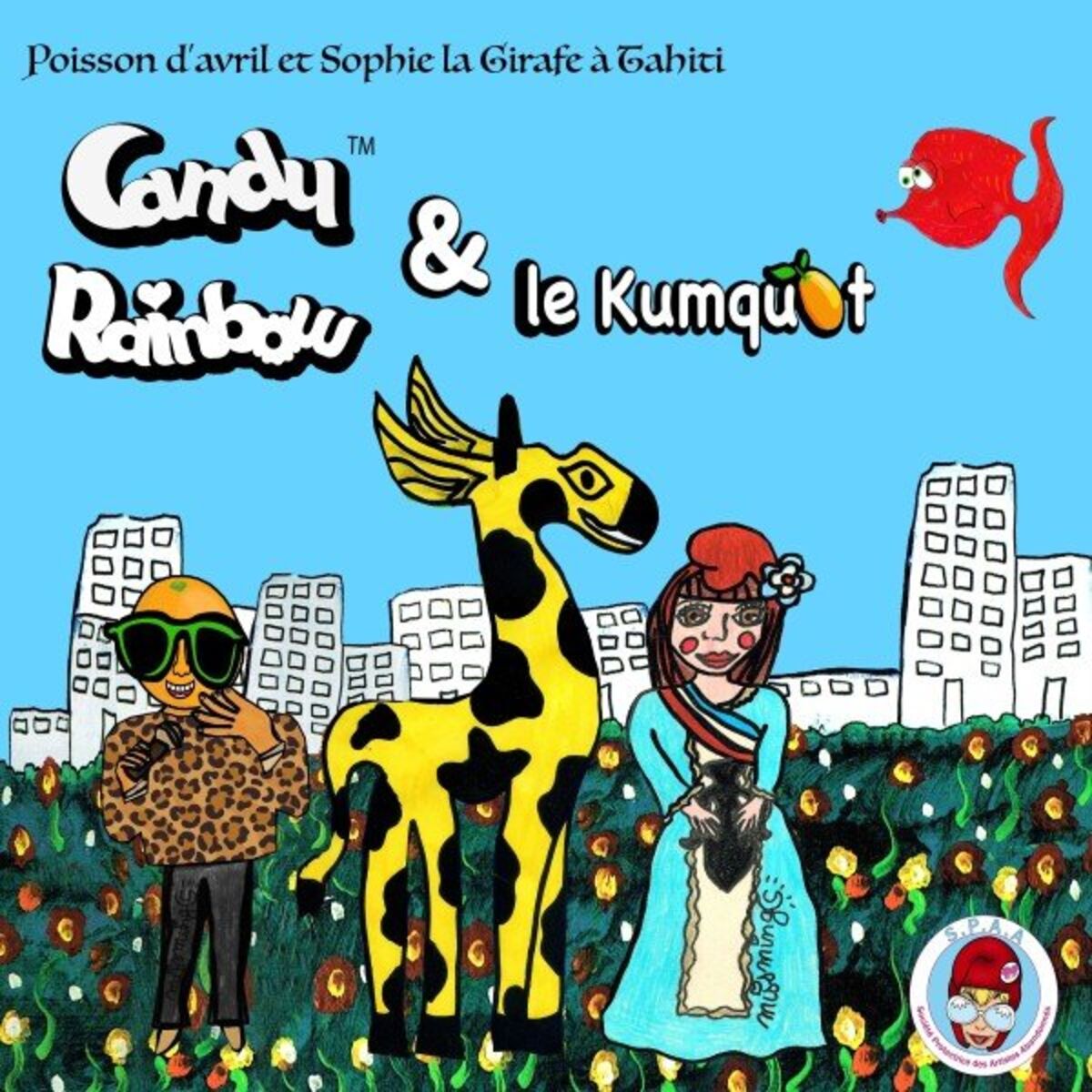 Album cover of Poisson d'avril et Sophie la Girafe à Tahiti