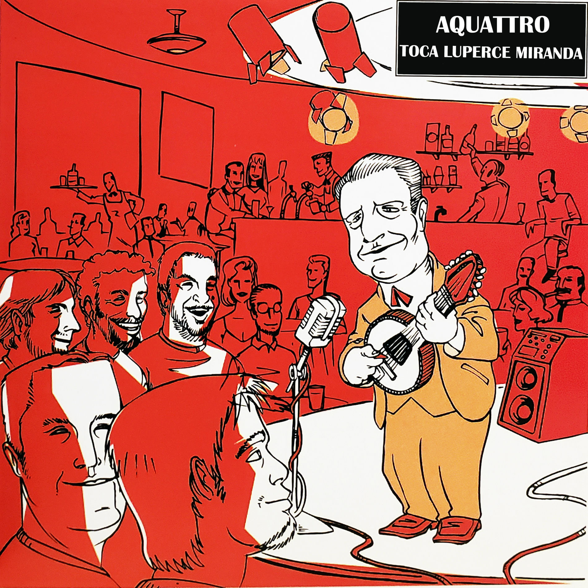 Album cover of Aquattro Toca Luperce Miranda