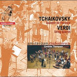Cover of Tchaikovsky: Souvenir de Florence / Verdi: String Quartet
