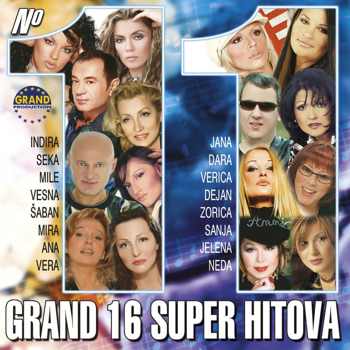 Album cover of Grand 16 Super Hitova, Vol. 11
