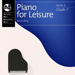 Cover of AMEB Piano for Leisure Series 4 Grade 7