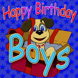 Cover of Happy Birthday - Boys