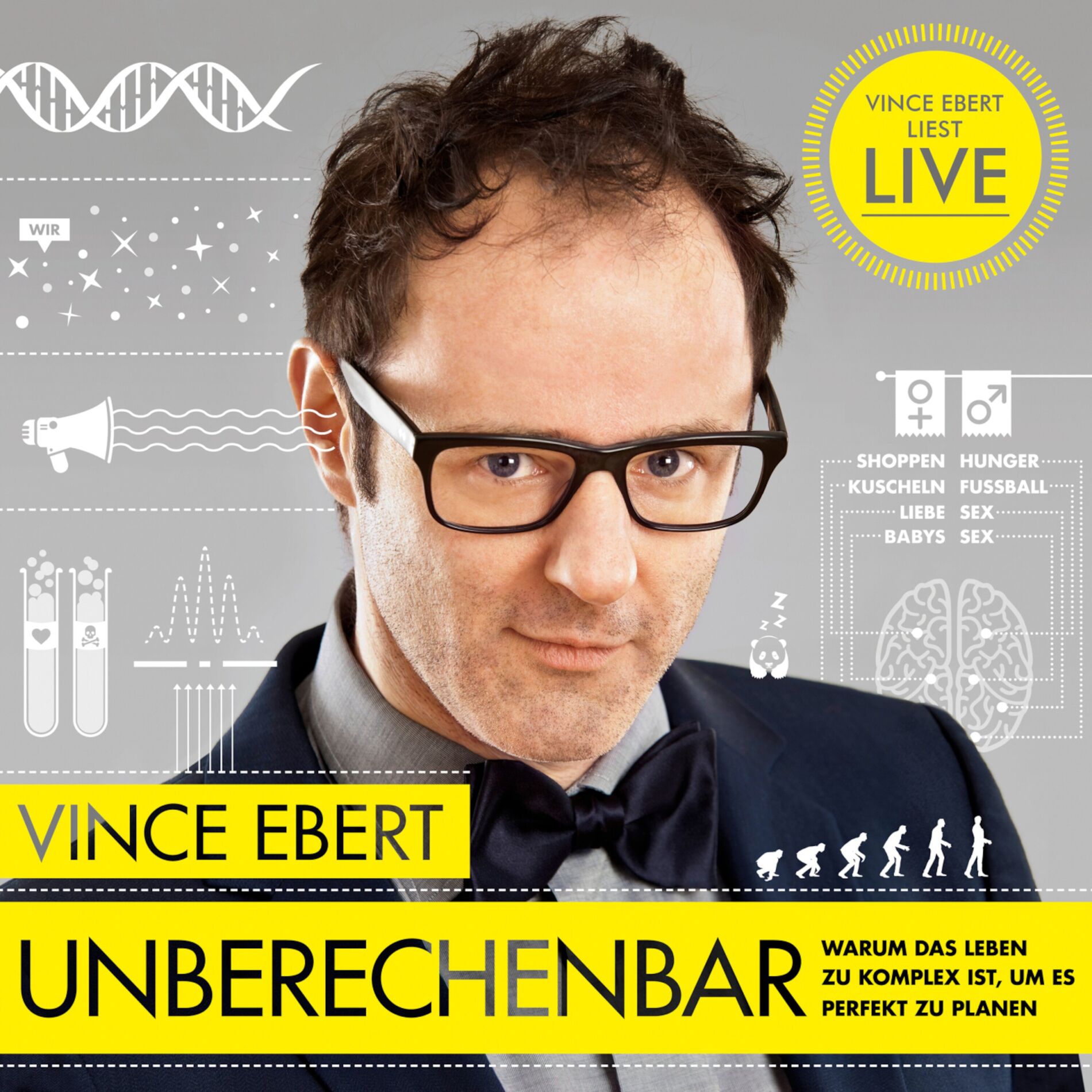 Album cover of Unberechenbar (Warum das Leben zu komplex ist, um es perfekt zu planen)
