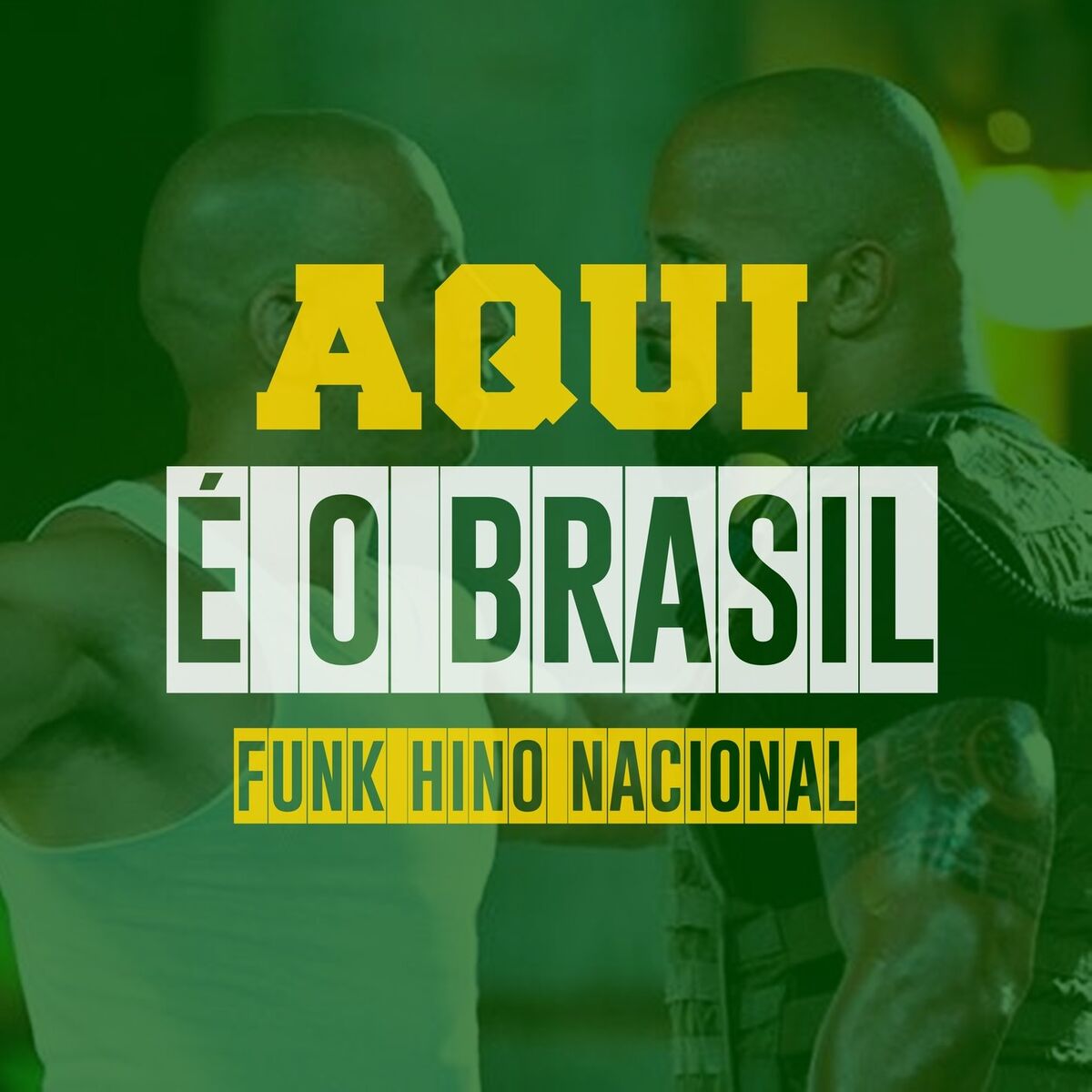 Album cover of AQUI É O BRASIL, FUNK HINO NACIONAL