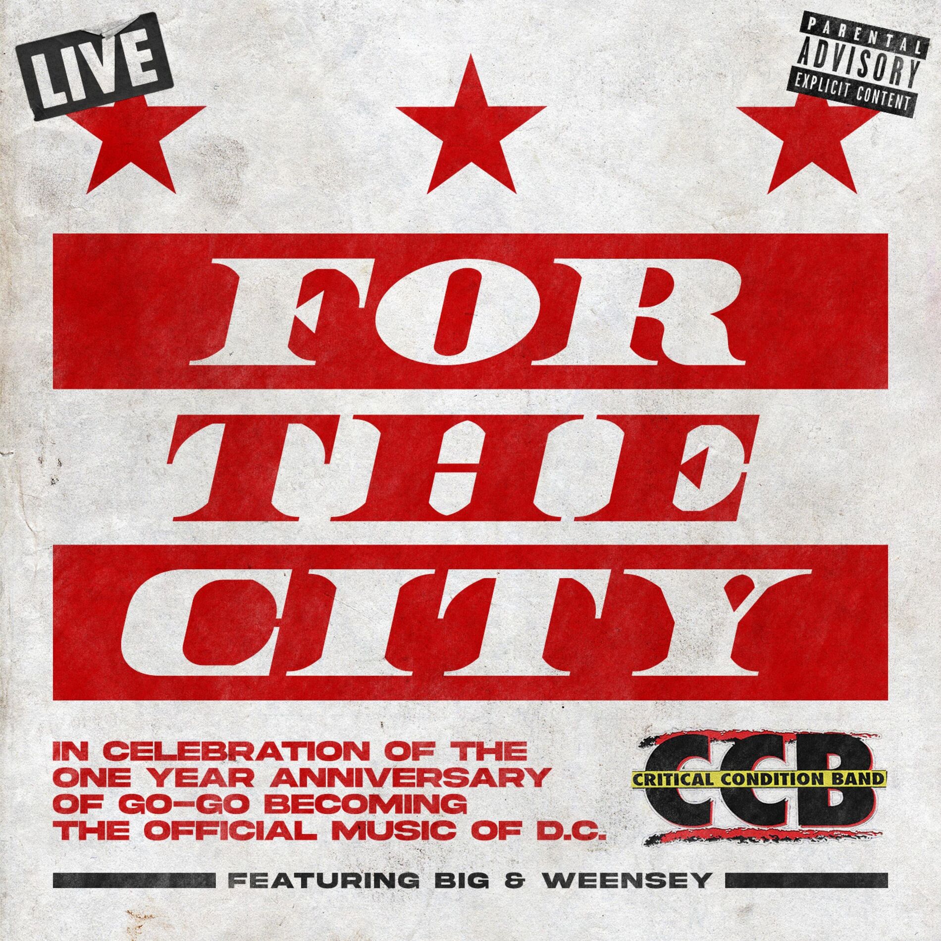 Album cover of For The City (Live)