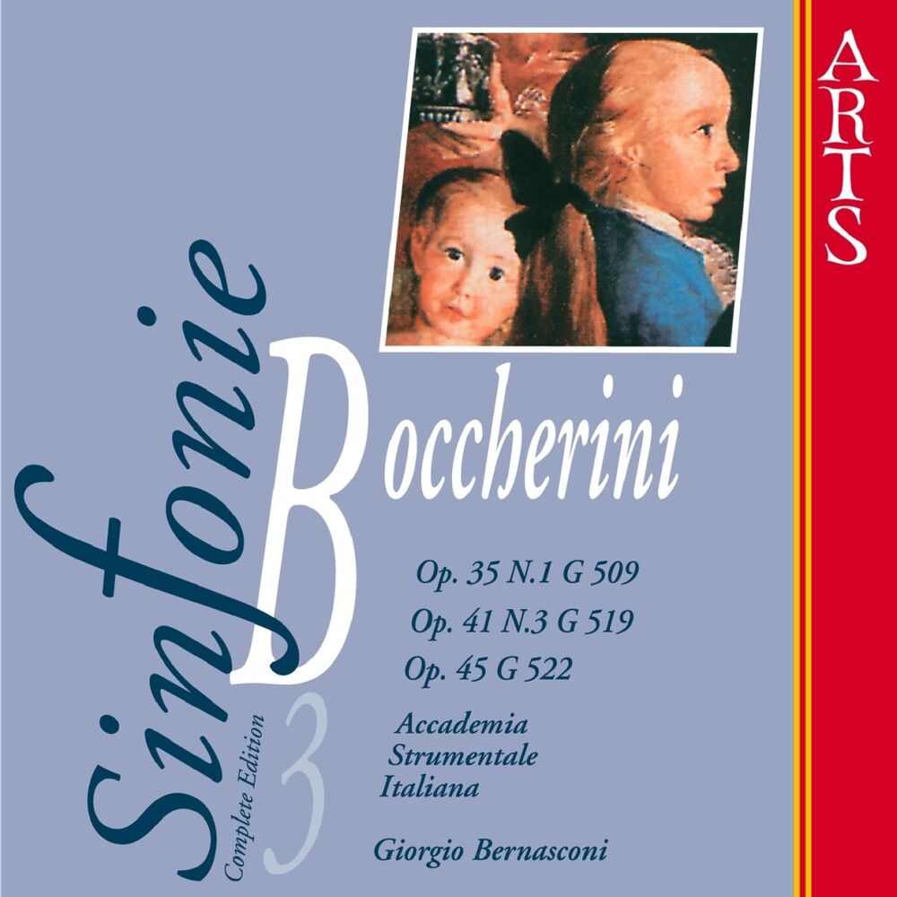 Picture of Boccherini: Sinfonie No. 1, Op. 35, Op. 45 & Op. 41, Vol. 3