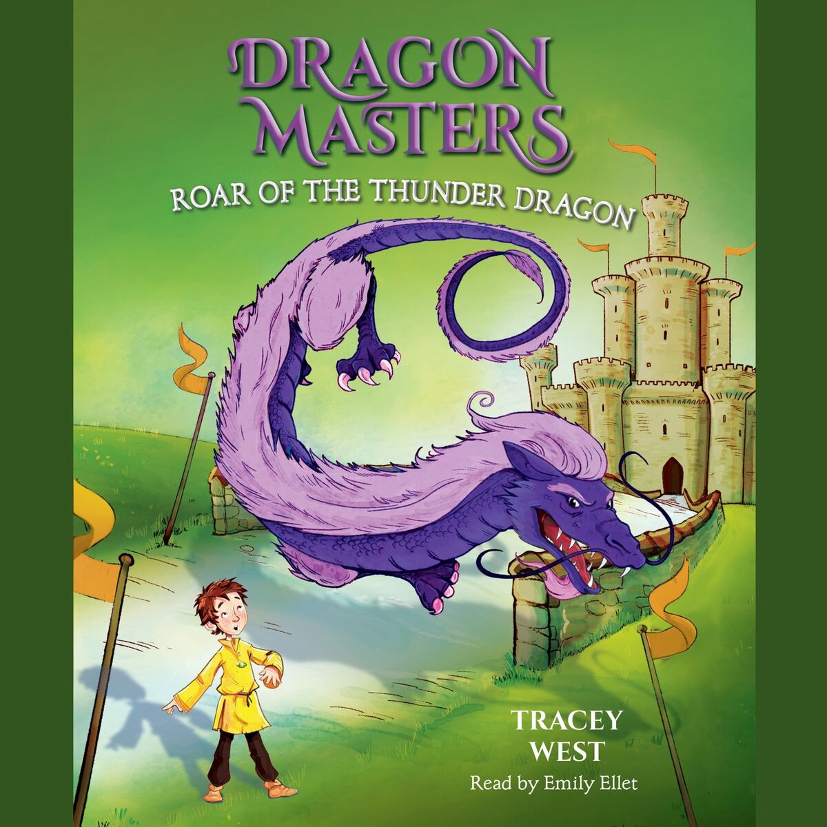 Album cover of Roar of the Thunder Dragon - Dragon Masters, Book 8 (Unabridged)