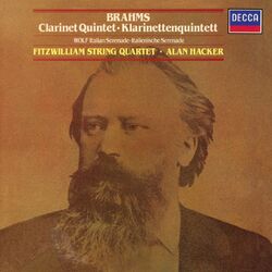 Cover of Brahms: Clarinet Quintet; Wolf: Italian Serenade