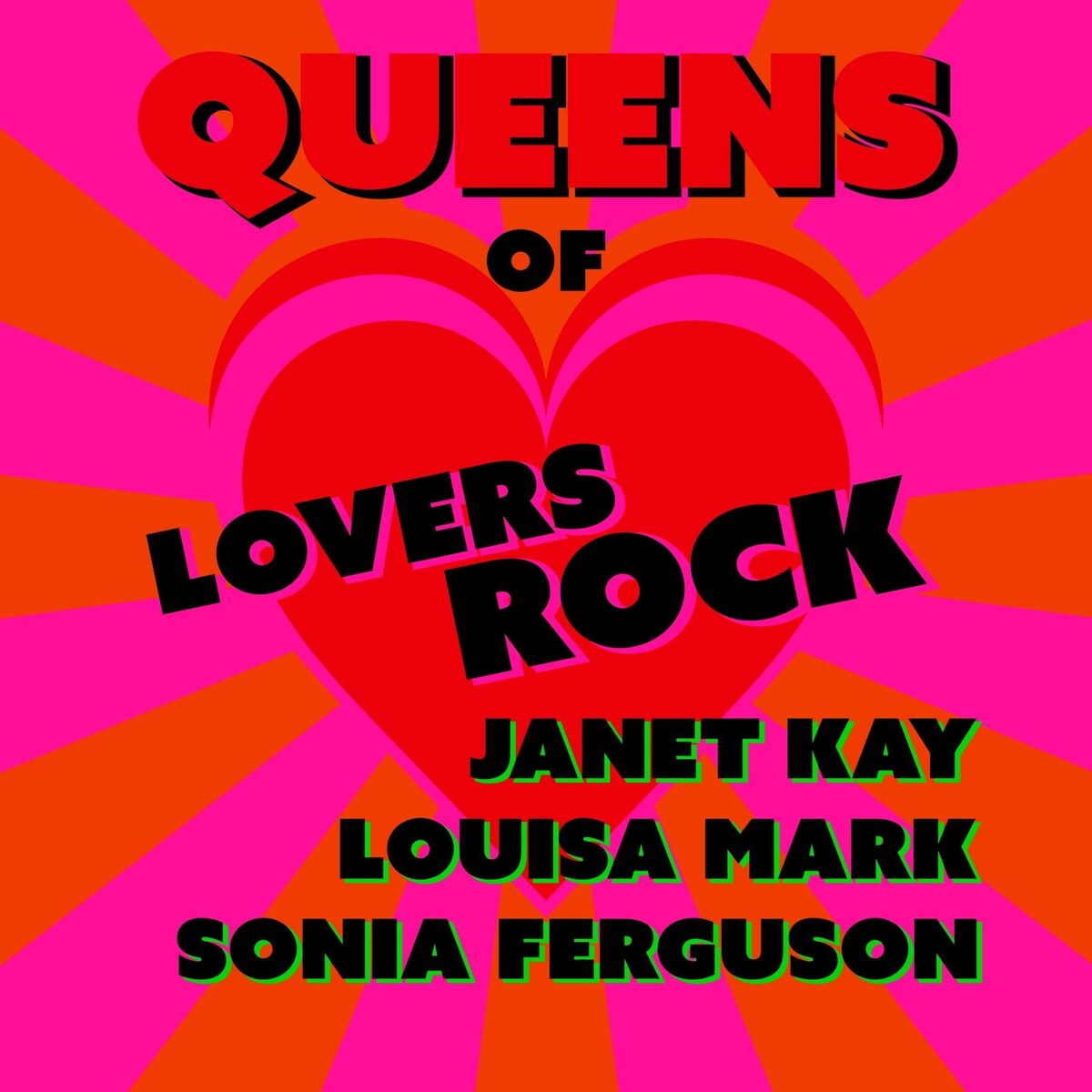 Album cover of Queens of Lovers Rock: Louisa Mark, Janet Kay & Sonia Ferguson