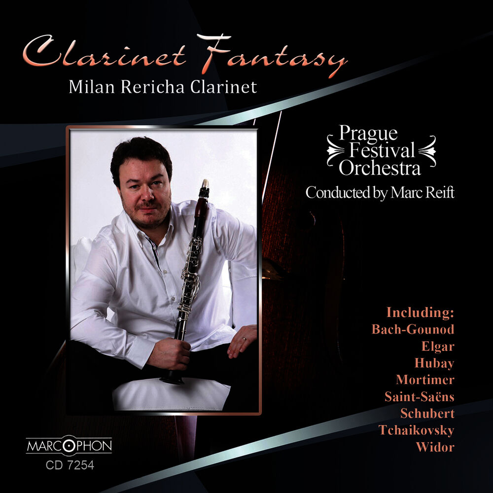 Picture of Widor, Elgar, Tchaikovsky, Mortimer: Clarinet Fantasy