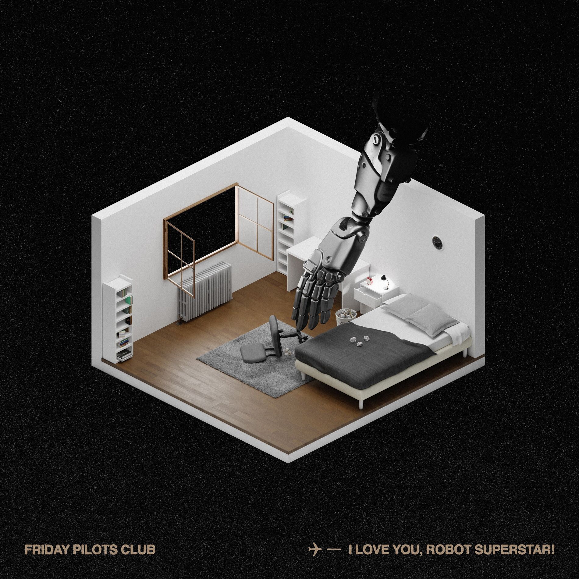 Album cover of I LOVE YOU, ROBOT SUPERSTAR!