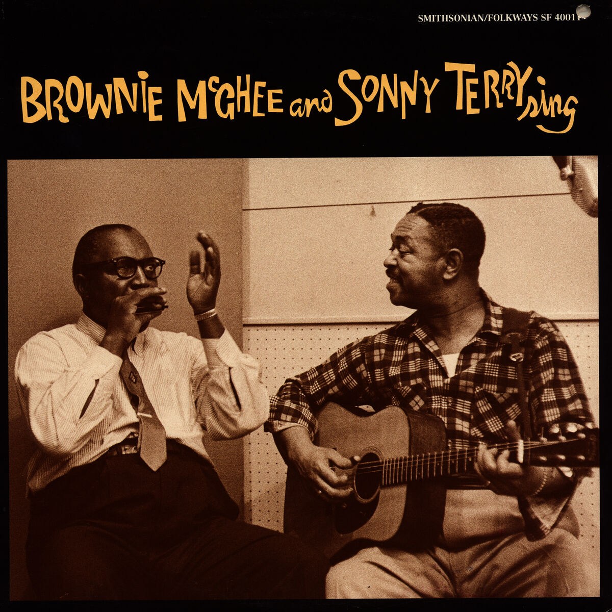 Album cover of Brownie McGhee and Sonny Terry Sing