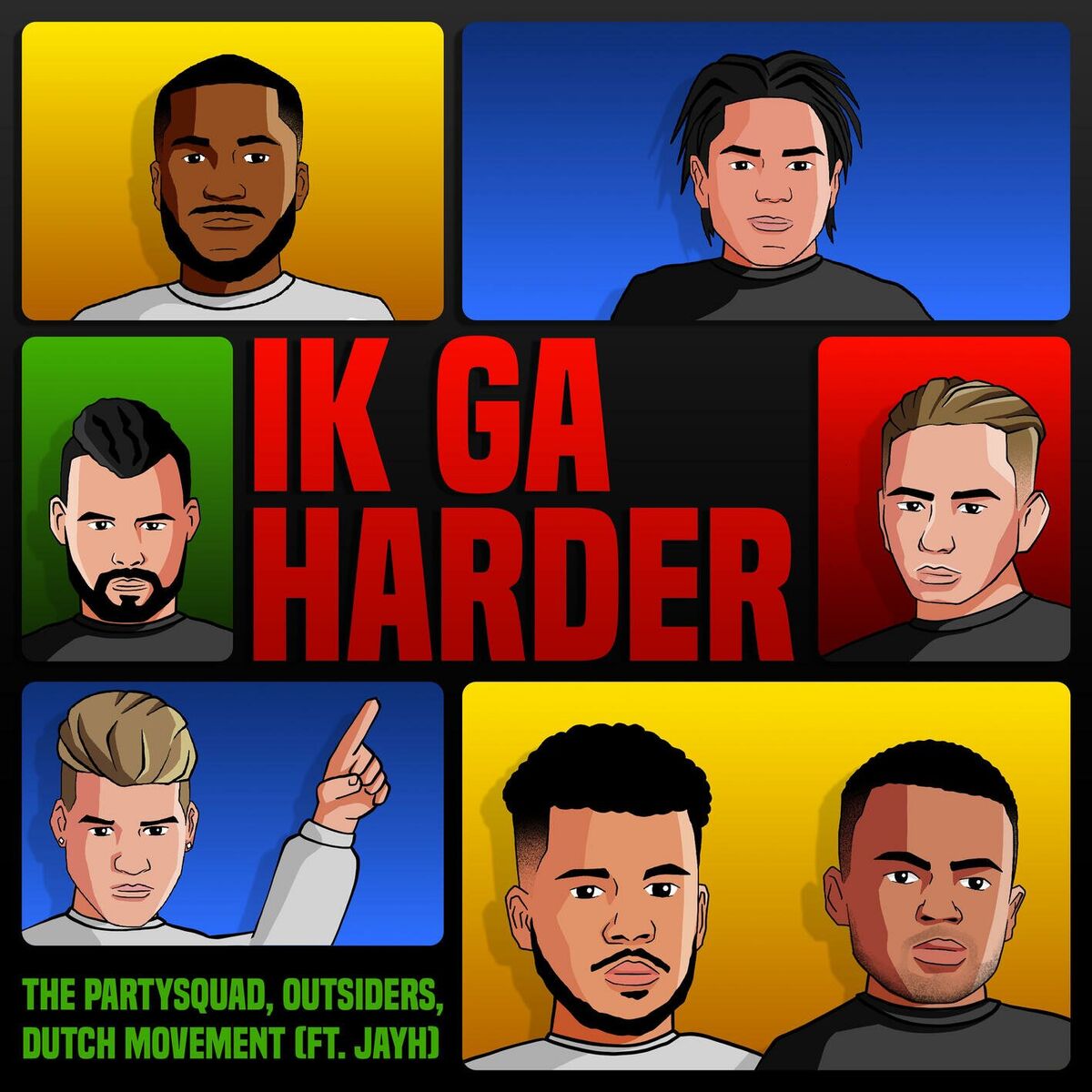 Album cover of Ik Ga Harder (feat. Jayh)