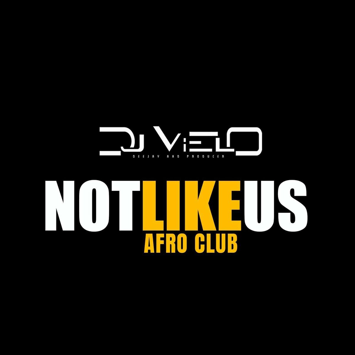 Album cover of Not Like Us Afro Club