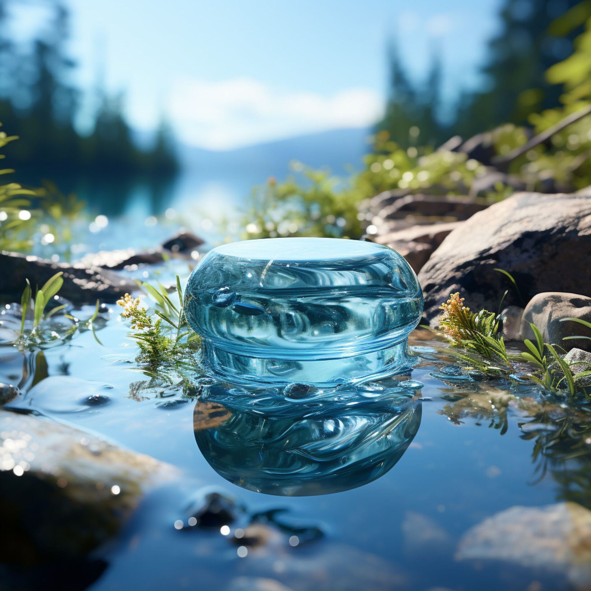 Album cover of Crystal Nature's Chorale: Water's Lull Hymn