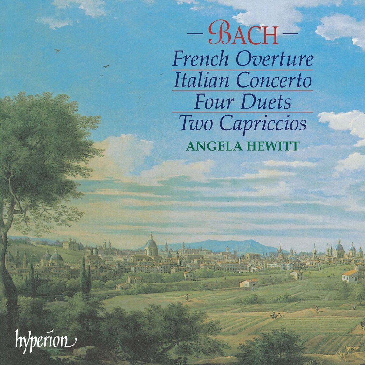 Album cover of Bach: Italian Concerto, French Overture, 4 Duets, Capriccios
