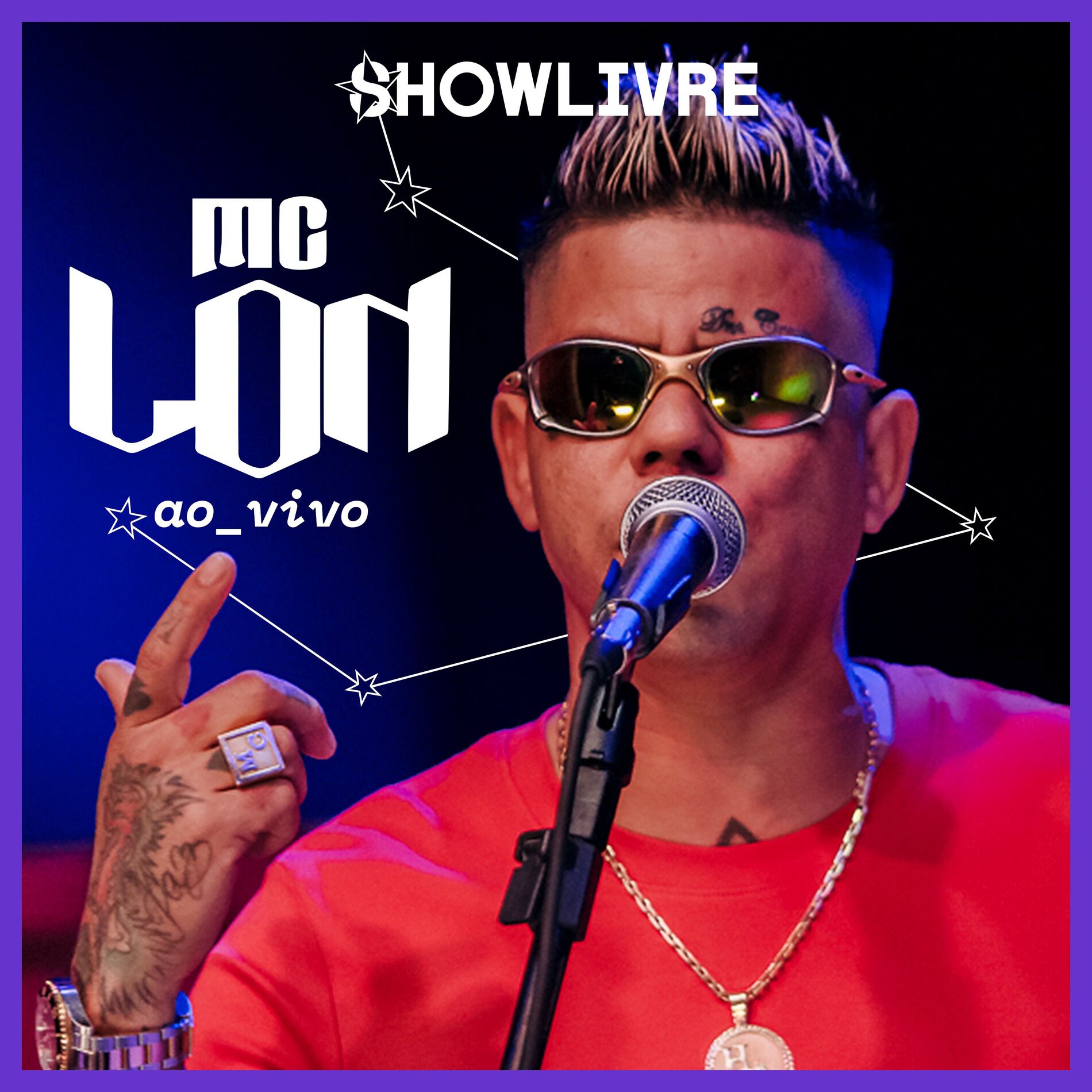 Album cover of Mc Lon no Estúdio Showlivre (Ao Vivo)