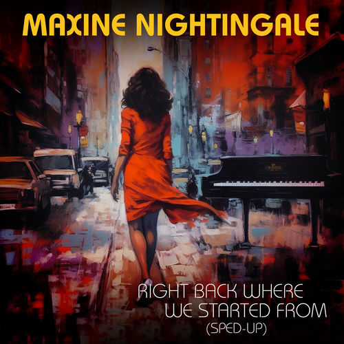 Right Back Where We Started From (Re-recorded - Sped Up) cover art