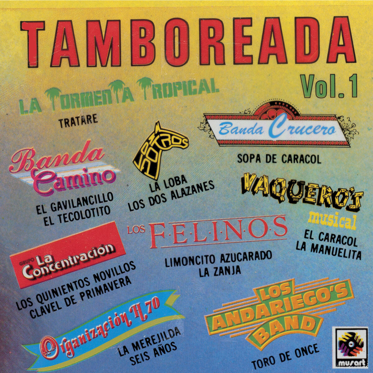 Album cover of Tamboreada, Vol. 1