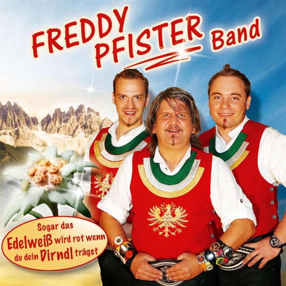 Picture of Sogar das Edelweiß wird rot, wenn du dein Dirndl trägst