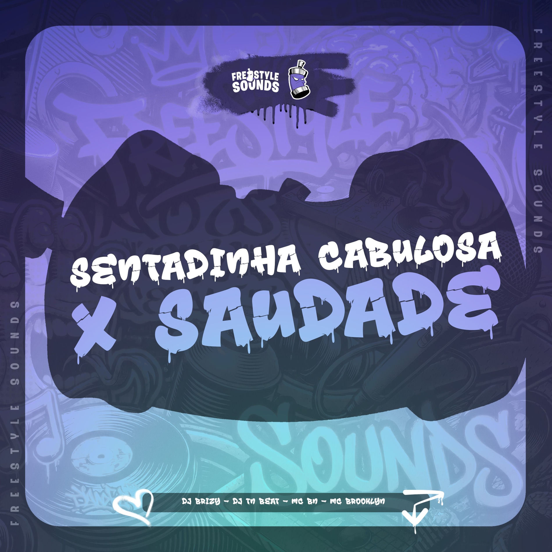 Album cover of Sentadinha Cabulosa X Saudade