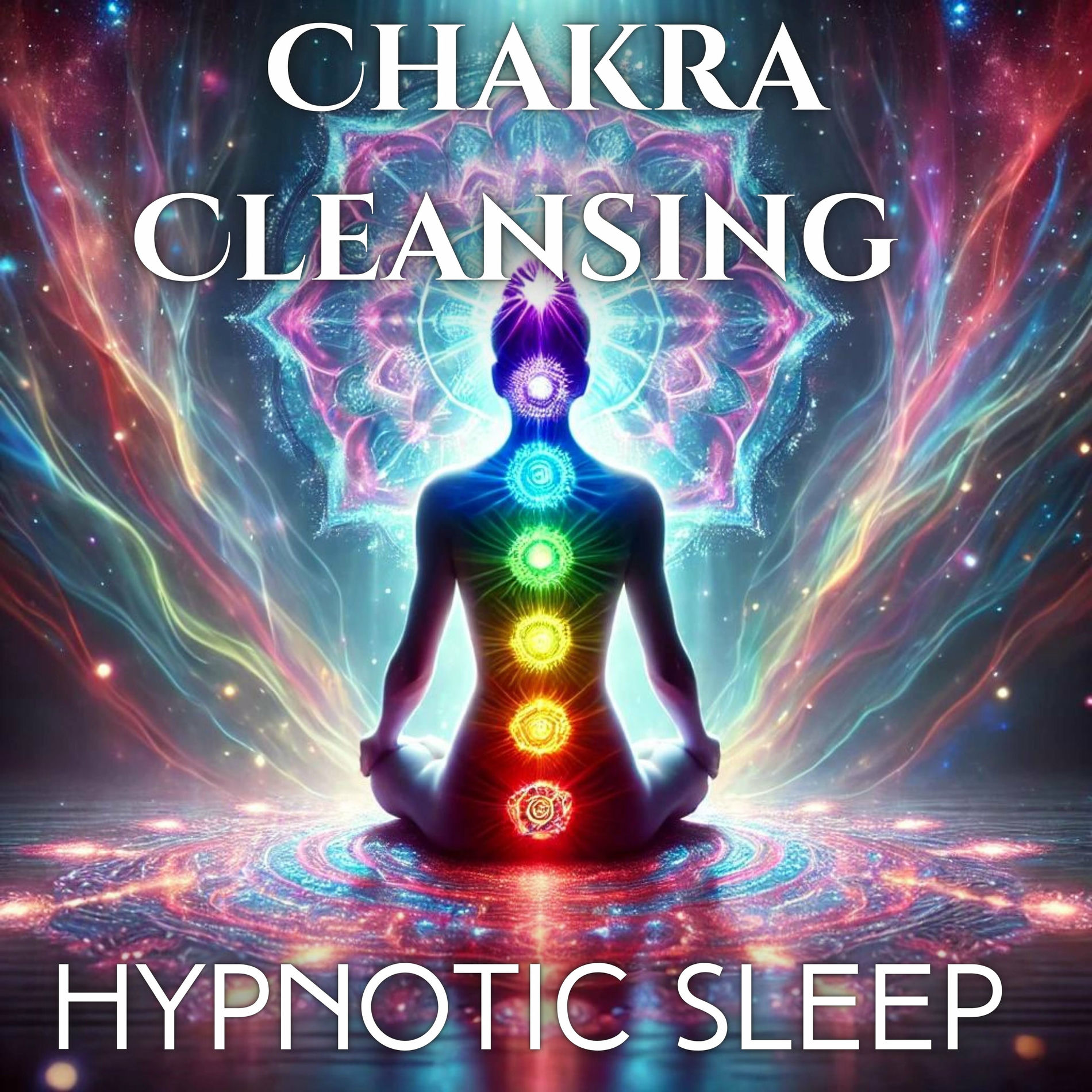 Album cover of Harmonious Dreams: Chakra Cleansing Through Hypnotic Sleep Therapy