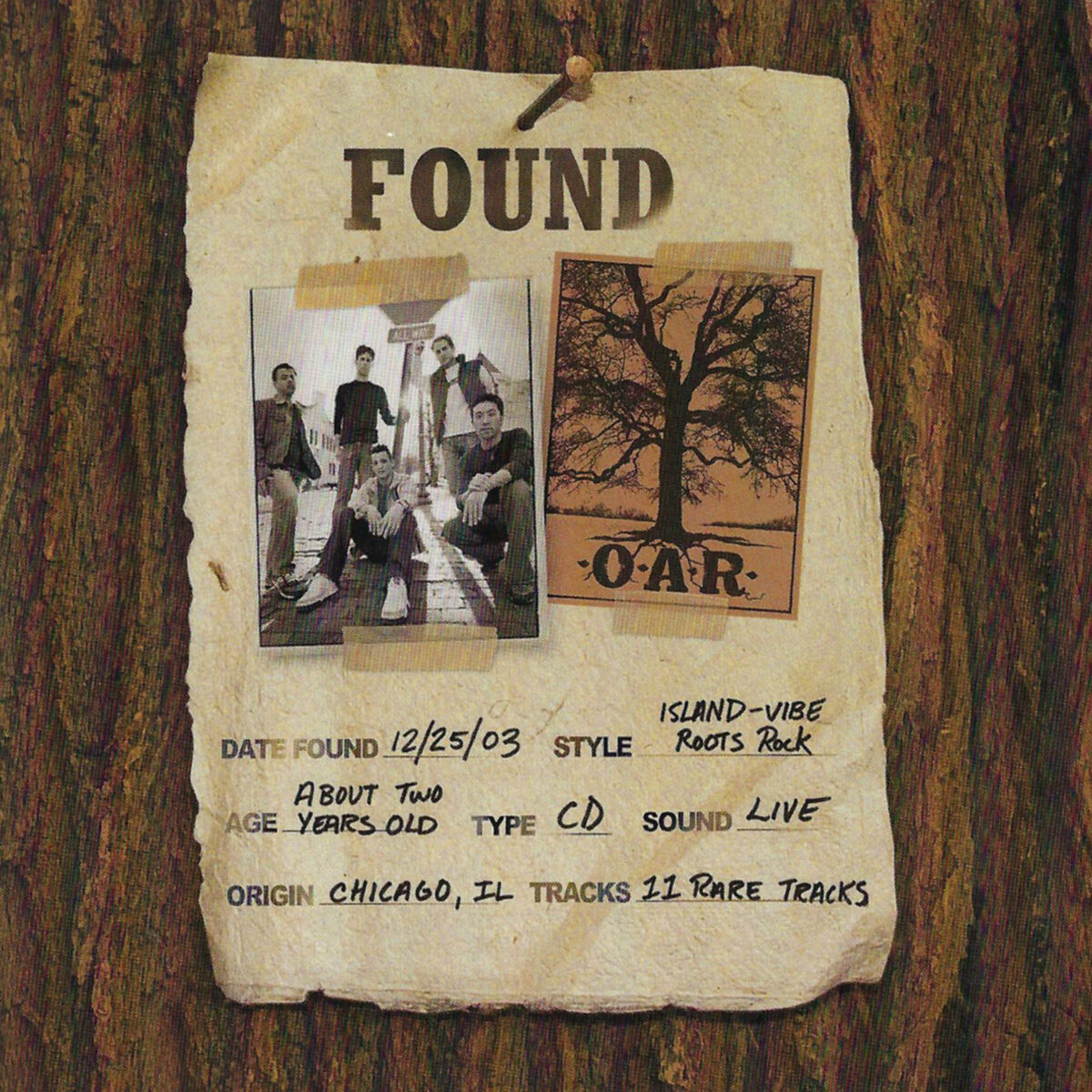 Album cover of Found