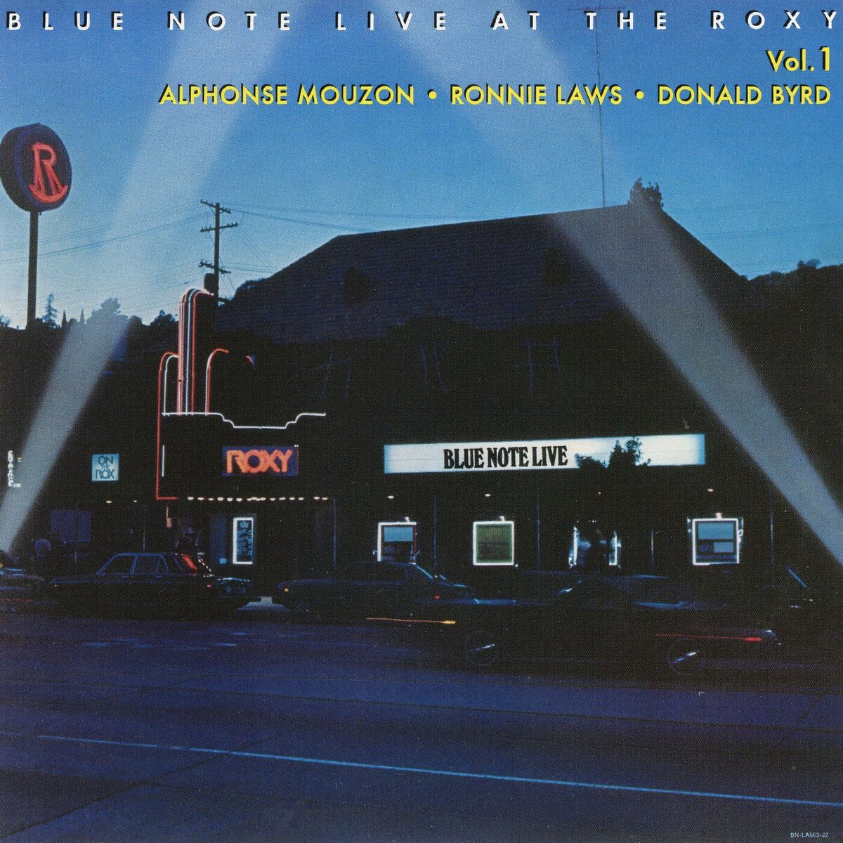 Album cover of Blue Note Live At The Roxy Vol.1