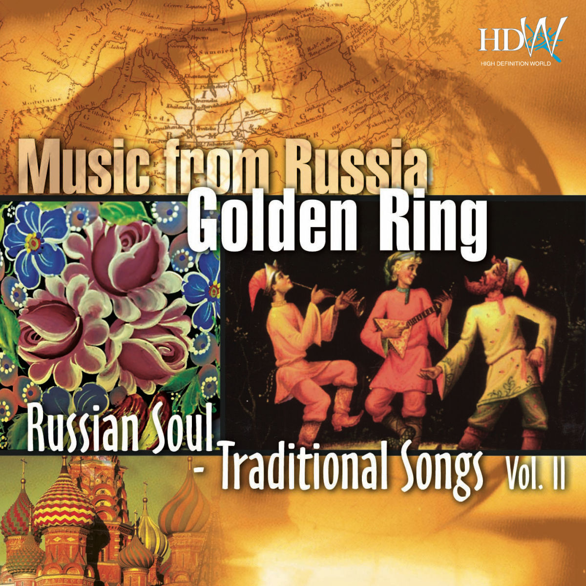 Album cover of Golden Ring - Music From Russia - Russian Soul - Traditional Songs Vol.2 (MP3 Album)