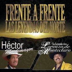 Cover of Frente A Frente "Las Leyendas Del Norte"
