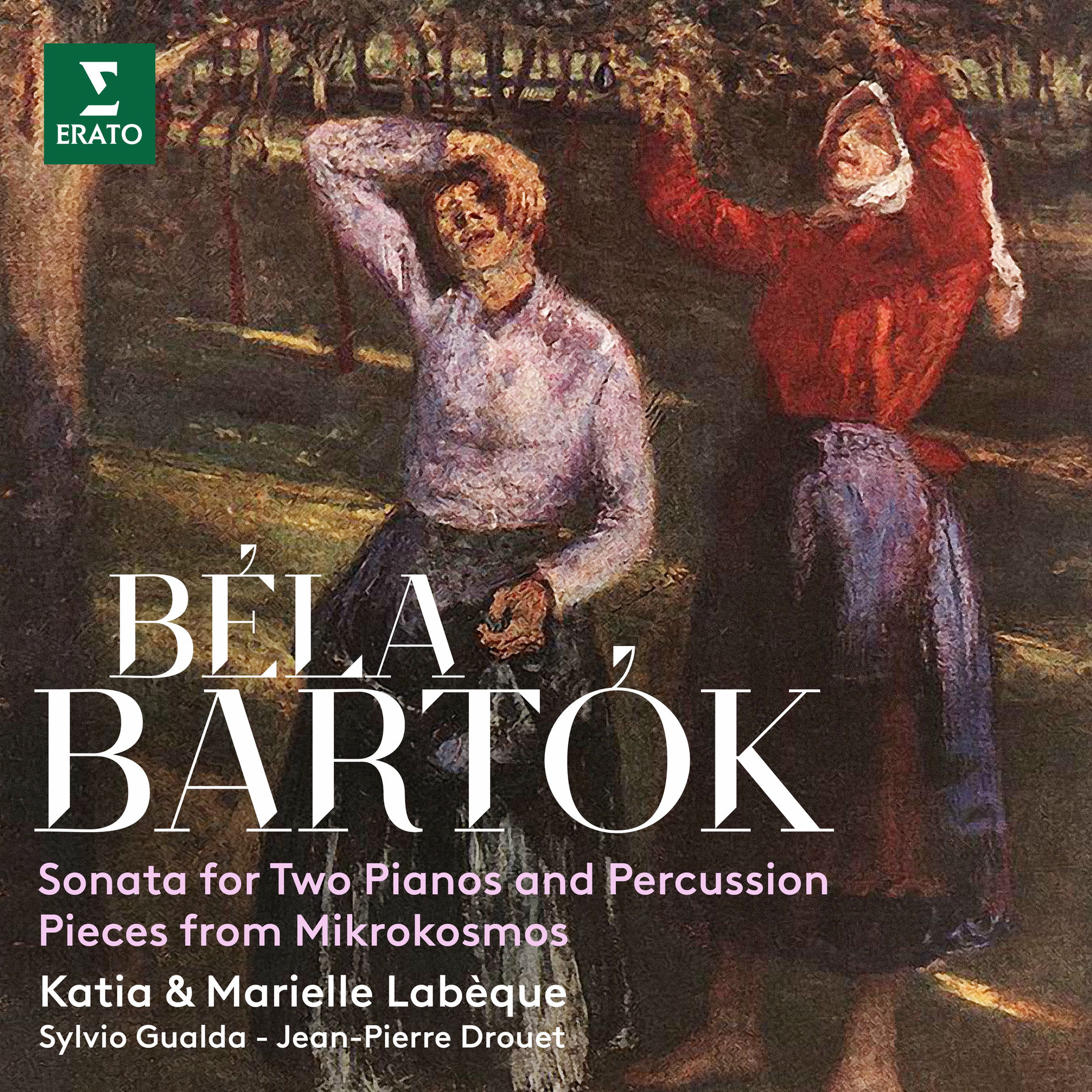 Album cover of Bartók: Sonata for Two Pianos and Percussion & Pieces from Mikrokosmos
