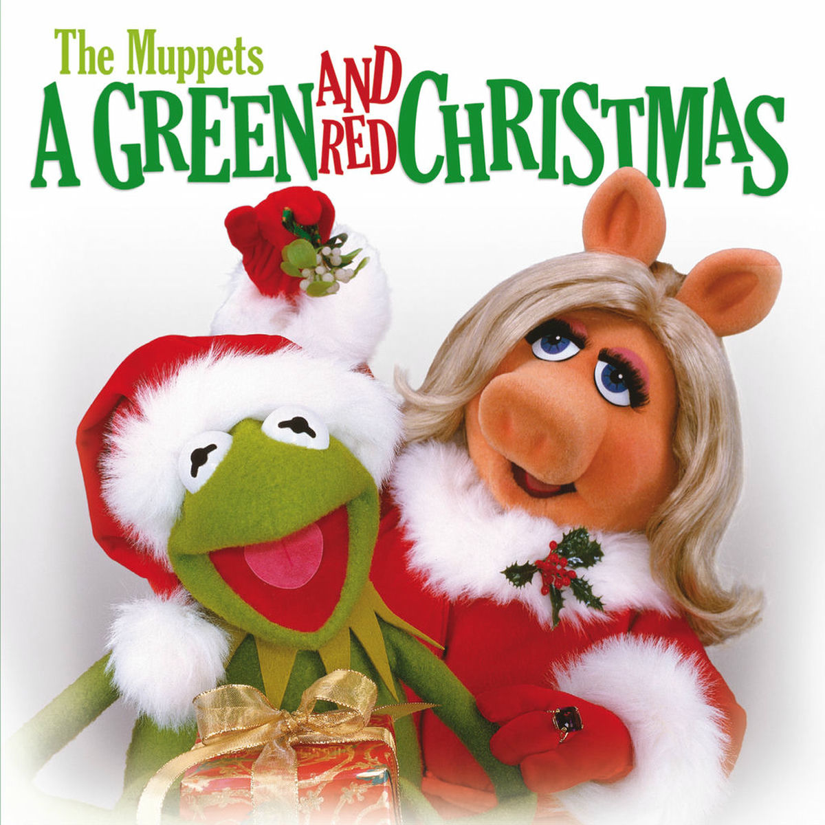 Album cover of The Muppets: A Green and Red Christmas