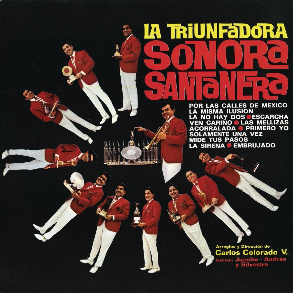 Album cover of La Triunfadora Sonora Santanera