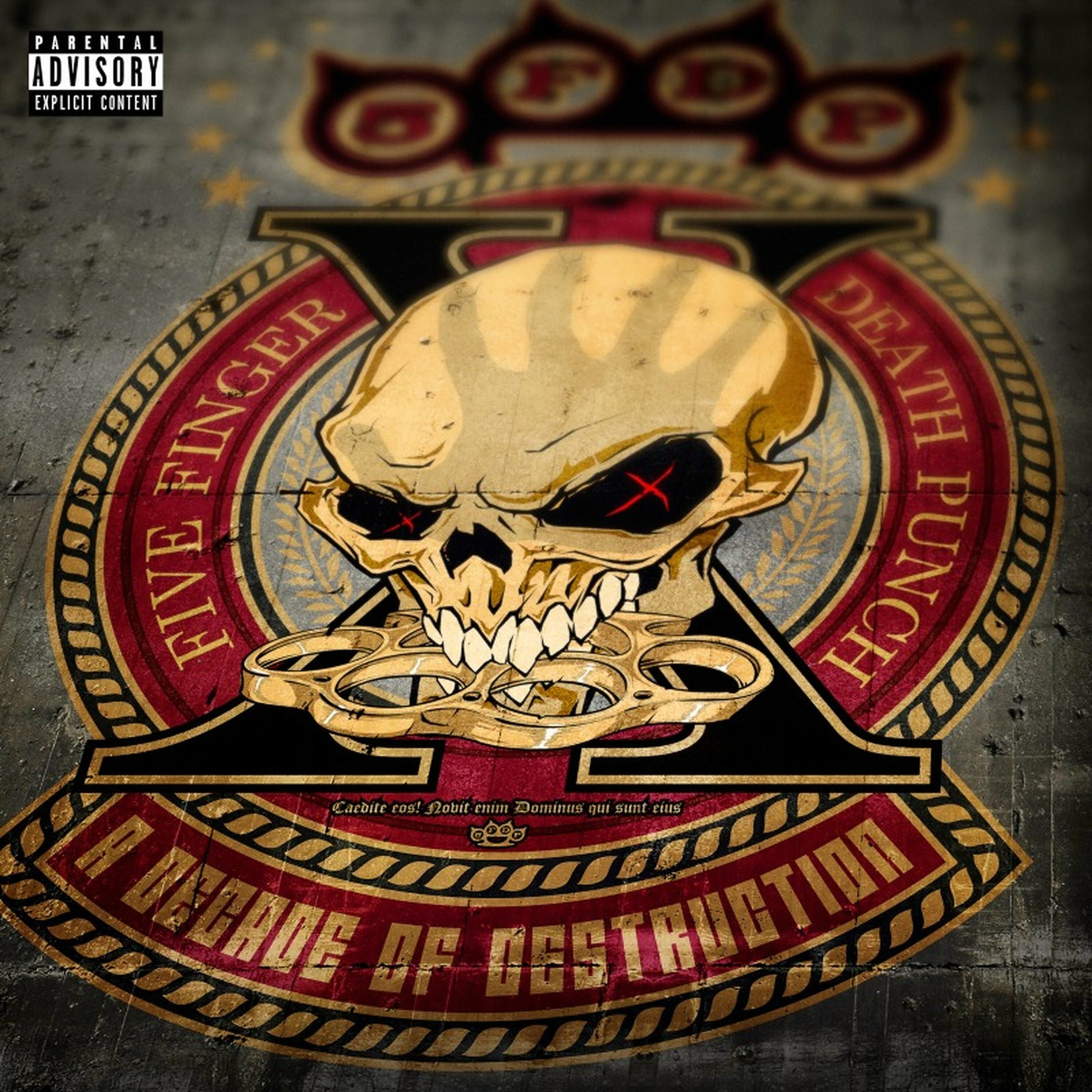 Five Finger Death Punch アルバムコレクション Five Finger Death Punch A Decade Of Destruction CD Bad