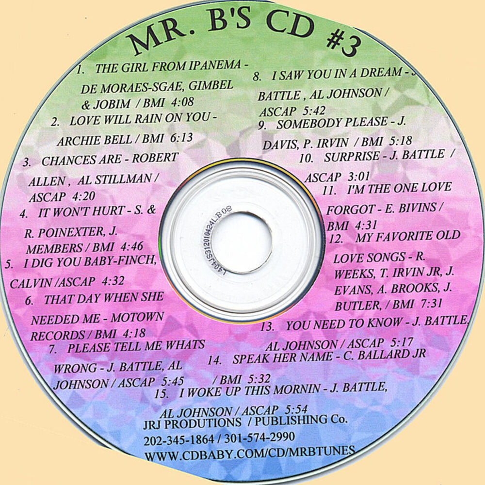 Picture of CD #3 The hottest new r&b, swing, and soul innovation.