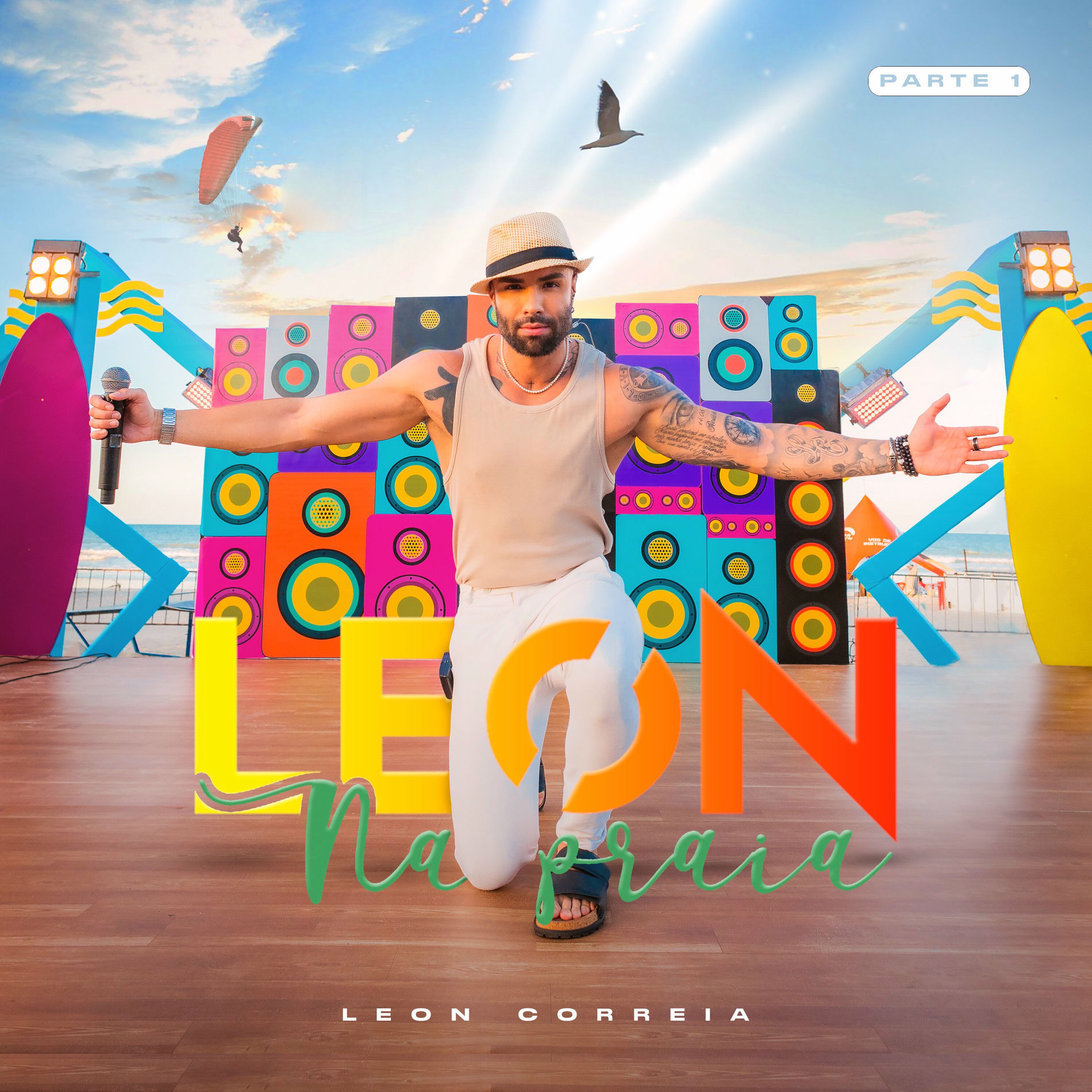 Album cover of Leon na Praia - Parte 1 (Ao Vivo)