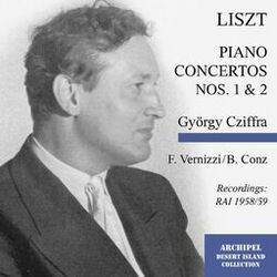 Cover of Liszt: Piano Works (Live)