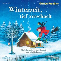 Cover of Winterzeit, tief verschneit (Wintergeschichten von Hexe, Hörbe, Wassermann und vielen anderen Preußler-Figuren)