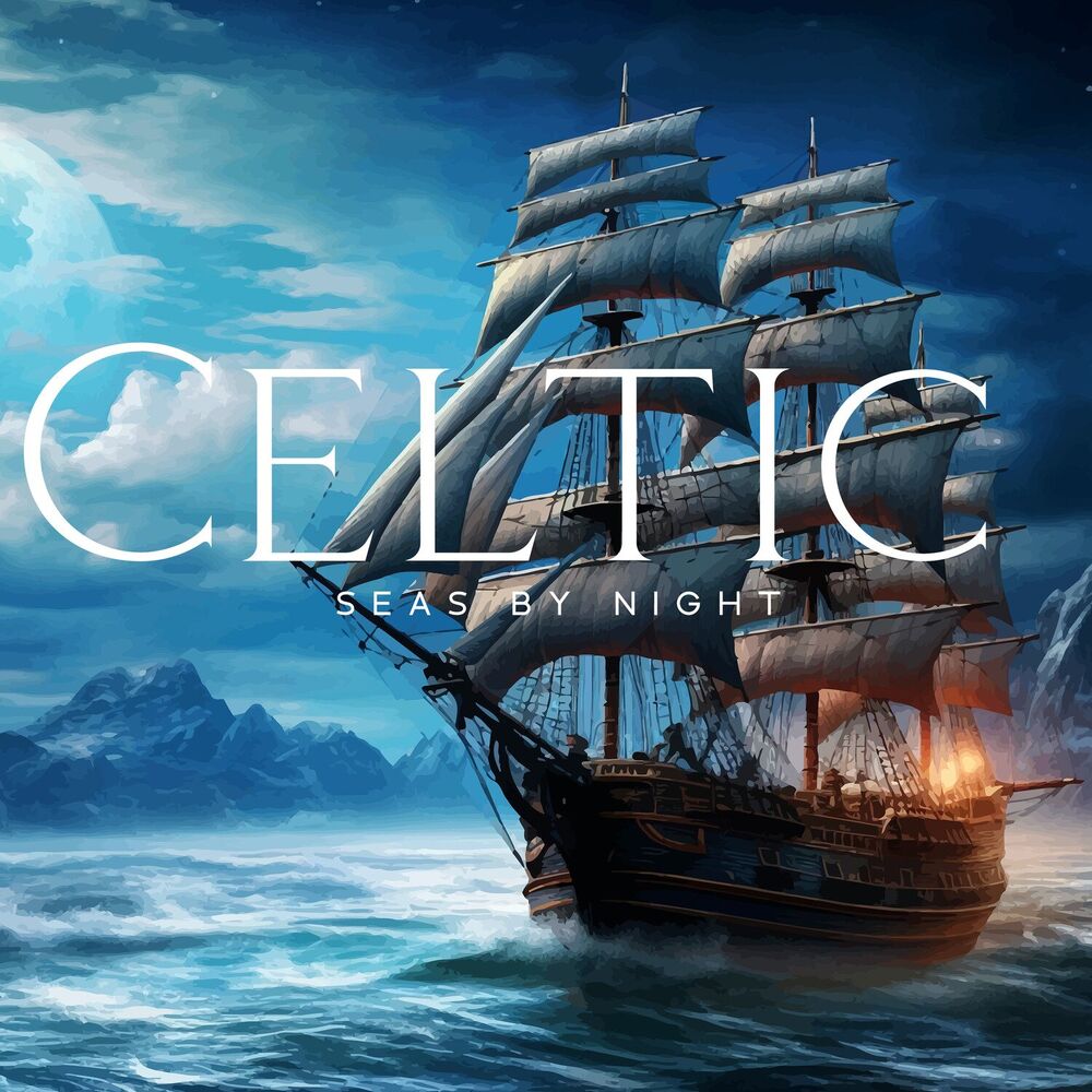 Picture of Celtic Seas by Night: Enchanting Harp Music with Healing Nature Sounds to Harmonize Your Soul & Connect with the Universe
