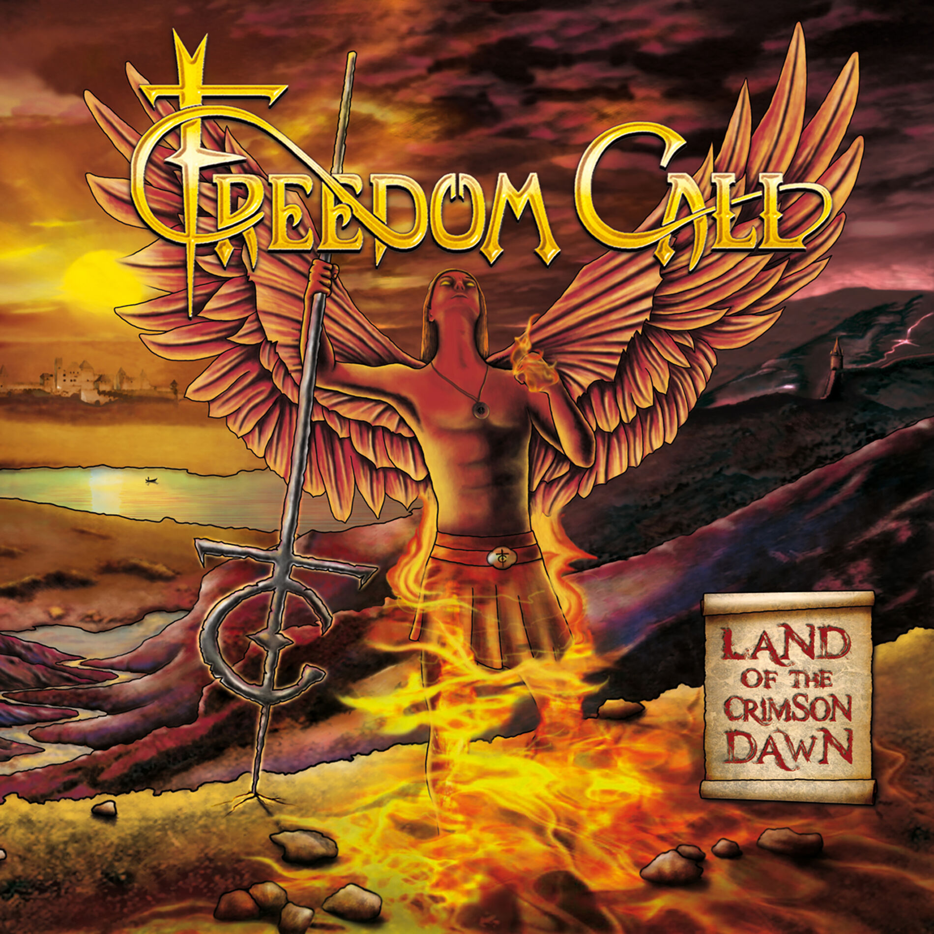 Album cover of Land of the Crimson Dawn