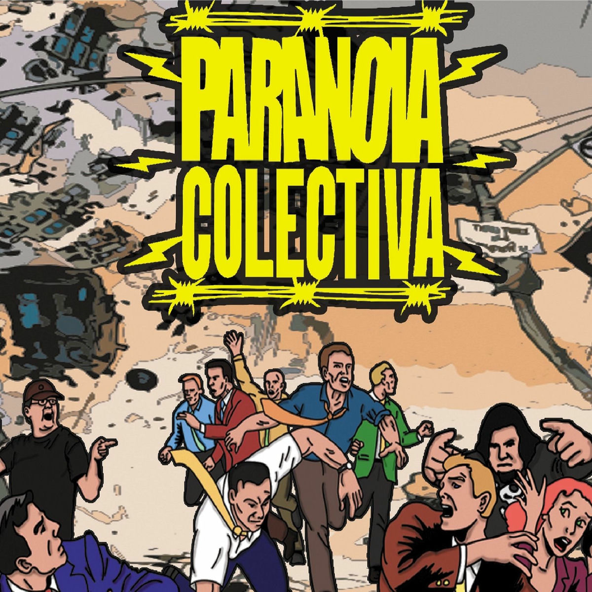 Album cover of Paranoia Colectiva: Tributo a BBS Paranoicos