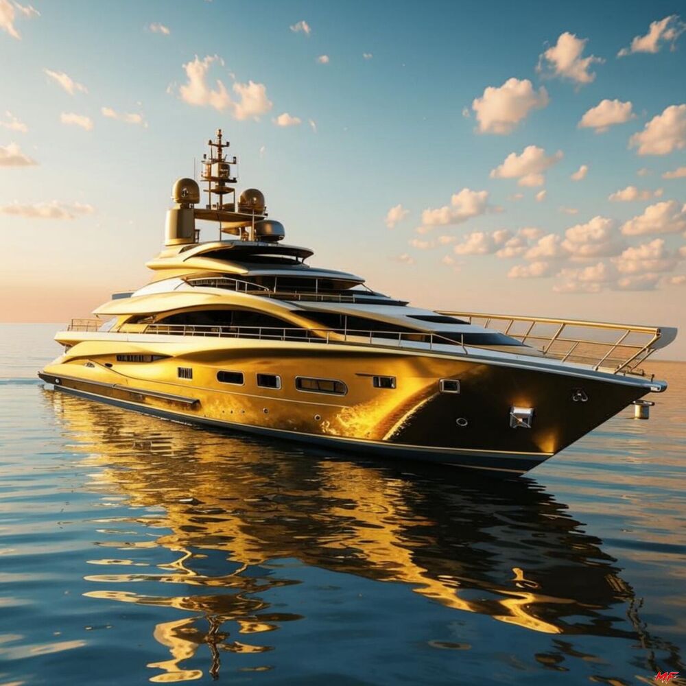 Picture of Golden Yacht