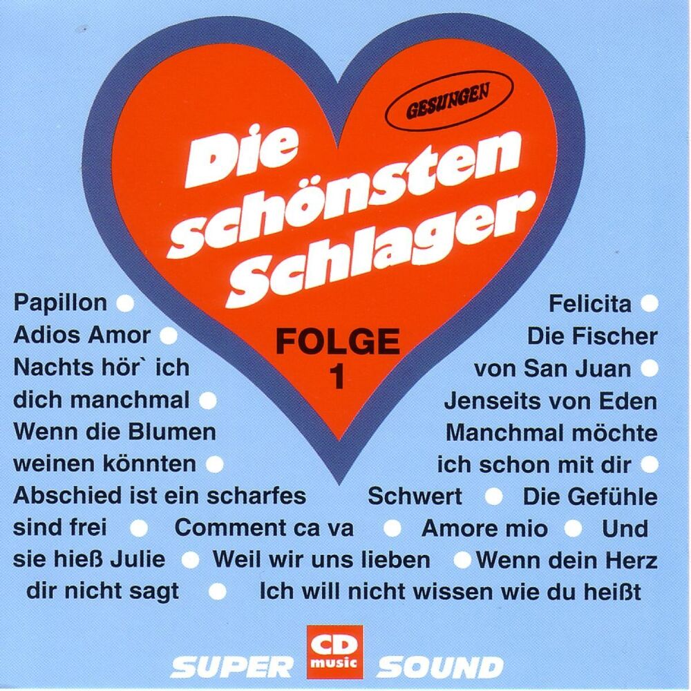 Picture of Die schönsten Schlager Folge 1