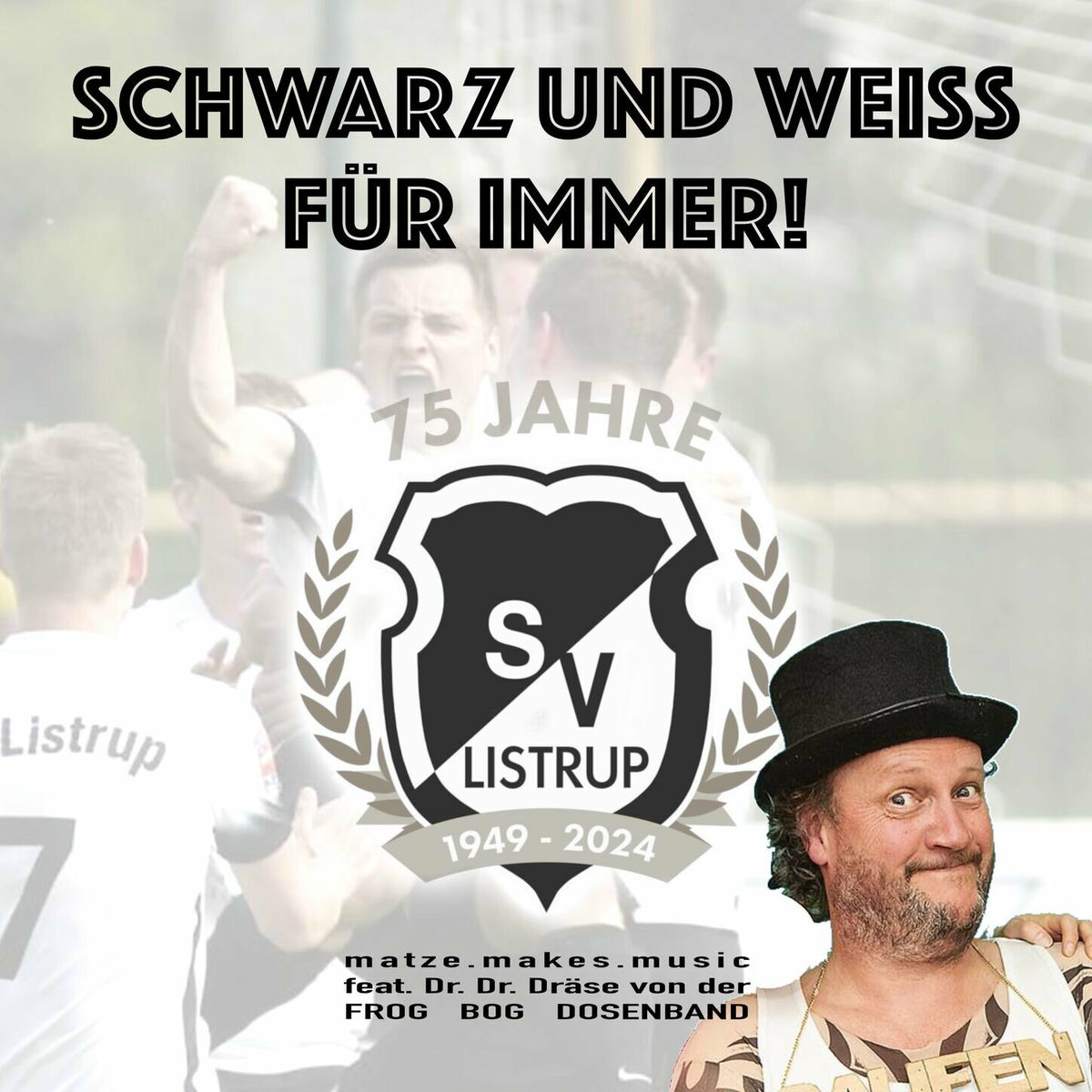 Album cover of Schwarz und weiß für immer