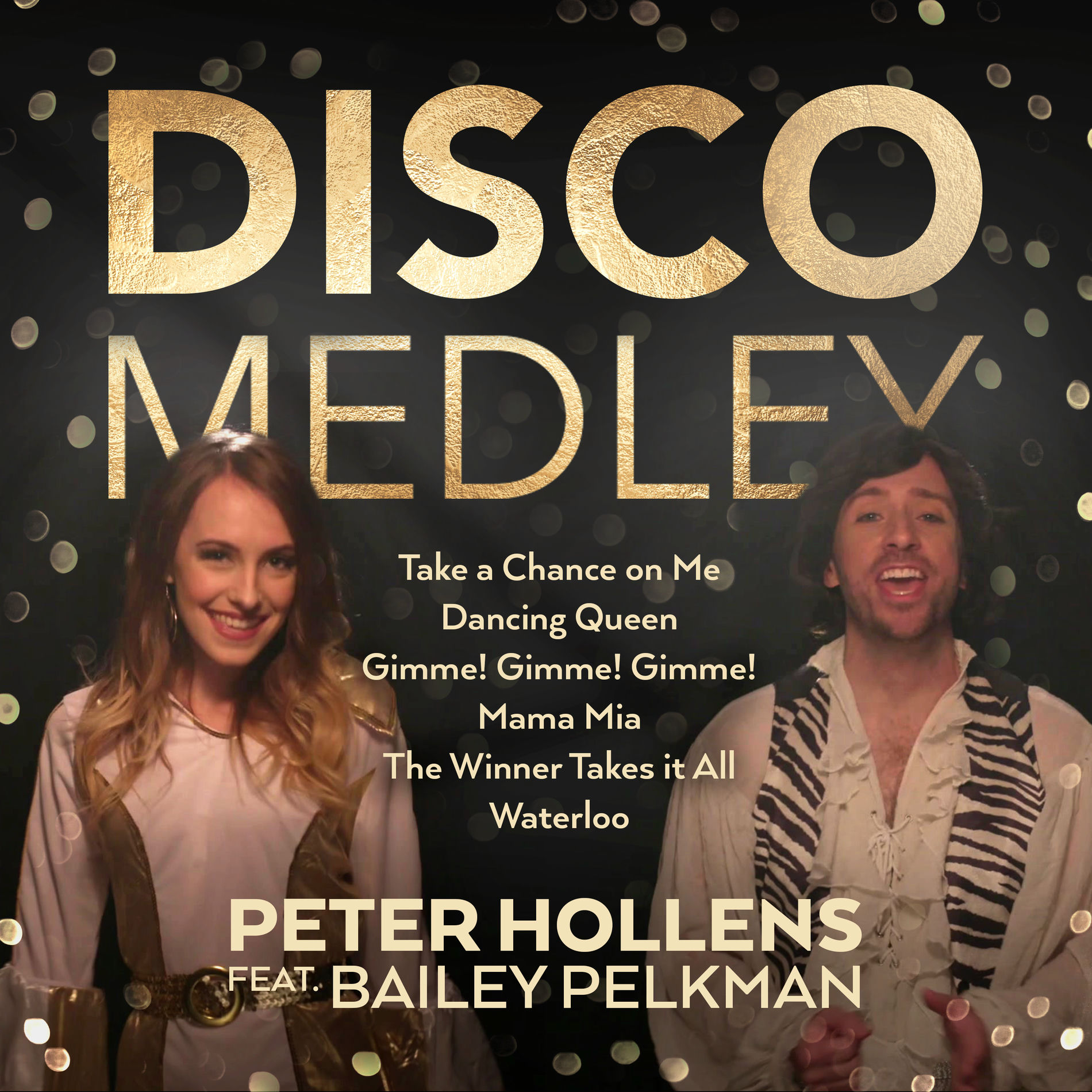 Album cover of Disco Medley: Take a Chance on Me / Dancing Queen / Gimme! Gimme! Gimme! / Mama Mia / The Winner Takes It All / Waterloo