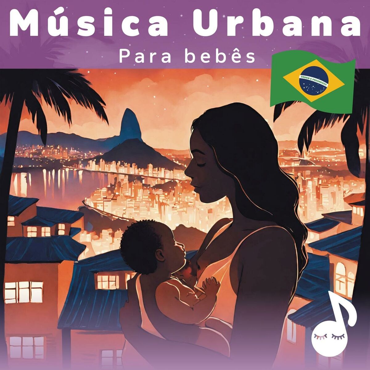 Album cover of Música Urbana Para Bebês