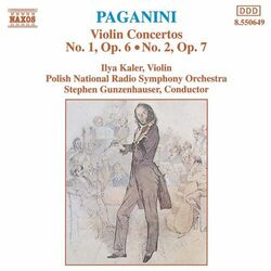 Cover of Paganini: Violin Concertos Nos. 1 & 2