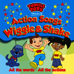 Cover of Action Songs: Wiggle & Shake